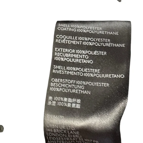 Free People Womens Vegan Faux Leather Mini Skirt Sz 12 Black Party Goth - Picture 4 of 5